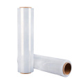 PE White short transparent plastic packaging stretch wrap film